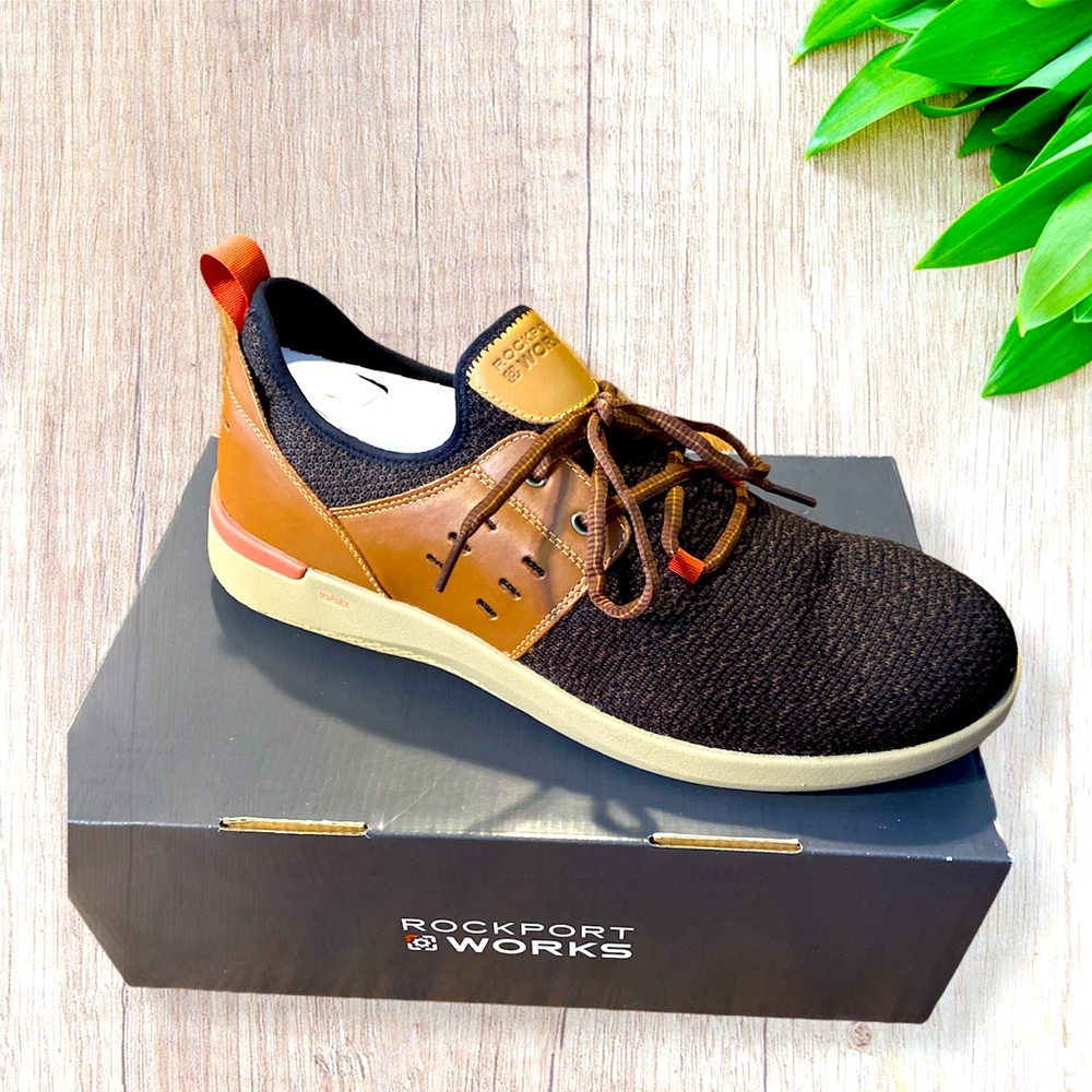 Rock port works shoes